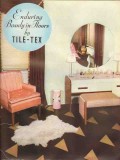 Tile-Tex Company 1938 Vintage Catalog Floor Tiles Resilient Decorative Tile-Tex Company 1938 Vintage Catalog Floor Tiles Resilient Decorative