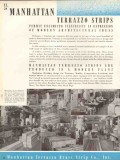 Manhattan Terrazzo Brass Strip Company 1938 Vintage Catalog Tile Floor
