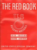 United States Gypsum Company 1938 Vintage Catalog Red Sound Control