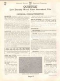 United States Gypsum Company 1938 Vintage Catalog Red Sound Control United States Gypsum Company 1938 Vintage Catalog Red Sound Control
