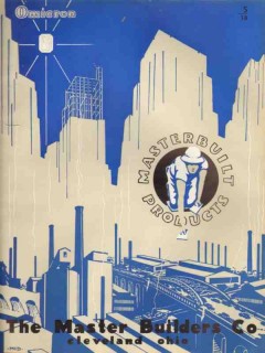 Master Builders Company 1938 Vintage Catalog Omnicron Mortarproofing