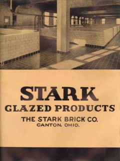 Stark Brick Company 1938 Vintage Catalog Glazed Products Brictile