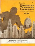 Masonite Corp 1938 Vintage Catalog Concrete Form Tempered Presdwood