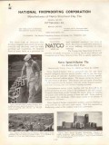 National Fireproofing Corp 1938 Vintage Catalog Tile Structural Natco National Fireproofing Corp 1938 Vintage Catalog Tile Structural Natco