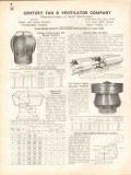 Century Fan Ventilator Company 1938 Vintage Catalog Gravity Power Century Fan Ventilator Company 1938 Vintage Catalog Gravity Power