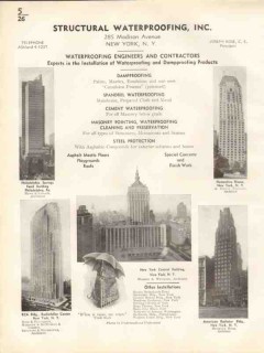 Structural Waterproofing Inc 1938 Vintage Catalog Engineers Contractor Structural Waterproofing Inc 1938 Vintage Catalog Engineers Contractor