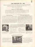 Korfund Company 1938 Vintage Catalog Vibration Isolation Soundproofing