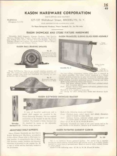 Kason Hardware Corporation 1938 Vintage Catalog Showcase Store Fixture Kason Hardware Corporation 1938 Vintage Catalog Showcase Store Fixture