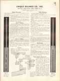 Unique Balance Company 1938 Vintage Catalog Window Sash Counterbalance