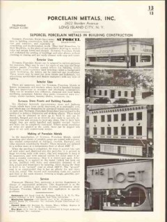 Porcelain Metals Inc 1938 Vintage Catalog Store Fronts Facade Suporcel