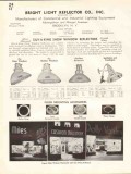 Bright Light Reflector Company 1938 Vintage Catalog Show Window