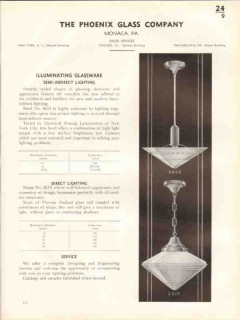 Phoenix Glass Company 1938 Vintage Catalog Lighting Illuminating Phoenix Glass Company 1938 Vintage Catalog Lighting Illuminating
