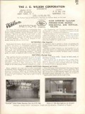 J G Wilson Corp 1938 Vintage Catalog Sectionfold Multifold Partitions