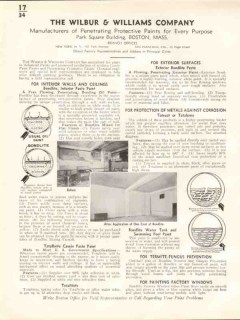 Wilbur Williams Company 1938 Vintage Catalog Paint Penetrating Protect Wilbur Williams Company 1938 Vintage Catalog Paint Penetrating Protect