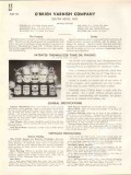 Obrien Varnish Company 1938 Vintage Catalog Tung Oil Finish Thermolyze Obrien Varnish Company 1938 Vintage Catalog Tung Oil Finish Thermolyze