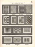 Harrington King Perforating Company 1938 Vintage Catalog Grilles Metal Harrington King Perforating Company 1938 Vintage Catalog Grilles Metal