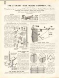 Stewart Iron Works Company 1938 Vintage Catalog Gate Fence Ornamental Stewart Iron Works Company 1938 Vintage Catalog Gate Fence Ornamental