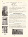 Joseph Dixon Crucible Company 1938 Vintage Catalog Paints Industrial