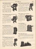 E W Bliss Company 1931 Vintage Catalog Sheet Metal Machine Power Press E W Bliss Company 1931 Vintage Catalog Sheet Metal Machine Power Press