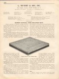 L Mundet Son Inc 1931 Vintage Catalog Cork Vibration Isolation Mats L Mundet Son Inc 1931 Vintage Catalog Cork Vibration Isolation Mats