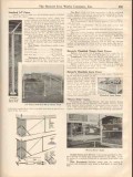 Stewart Iron Works Company 1931 Vintage Catalog Fences Gates 3-T Stewart Iron Works Company 1931 Vintage Catalog Fences Gates 3-T