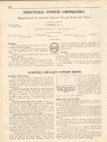 Structural Gypsum Corp 1931 Vintage Catalog Roof Gypsteel Pre-Cast Structural Gypsum Corp 1931 Vintage Catalog Roof Gypsteel Pre-Cast