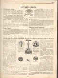 Jenkins Brothers 1931 Vintage Catalog Plumbing Valves Check Bronze Jenkins Brothers 1931 Vintage Catalog Plumbing Valves Check Bronze