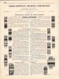 Norma-Hoffmann Bearings Corp 1931 Vintage Catalog Ball Roller Thrust