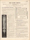 Palmer Company 1931 Vintage Catalog Thermometers Red-Reading Mercury Palmer Company 1931 Vintage Catalog Thermometers Red-Reading Mercury