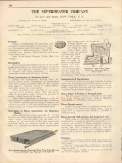 Superheater Company 1931 Vintage Catalog Elesco Steam Equipment Boiler
