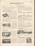 Hardinge Company 1931 Vintage Catalog Conical Ball Pebble Rod Mills