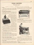 Wickes Brothers 1931 Vintage Catalog Blue Print Machine Washer Dryer Wickes Brothers 1931 Vintage Catalog Blue Print Machine Washer Dryer