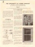 Cincinnati Fly Screen Company 1941 Vintage Catalog Window Storm Sash Cincinnati Fly Screen Company 1941 Vintage Catalog Window Storm Sash