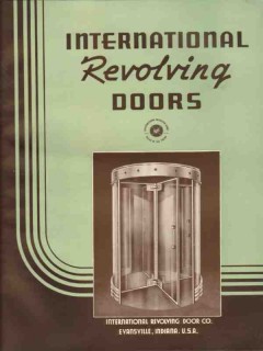 International Revolving Door Company 1941 Vintage Catalog Metal Work International Revolving Door Company 1941 Vintage Catalog Metal Work