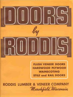Roddis Lumber Veneer Company 1941 Vintage Catalog Doors Flush Veneer Roddis Lumber Veneer Company 1941 Vintage Catalog Doors Flush Veneer