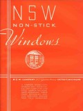 N S W Company 1941 Vintage Catalog Windows Non-Stick Double-Hung N S W Company 1941 Vintage Catalog Windows Non-Stick Double-Hung