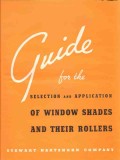 Stewart Hartshorn Company 1941 Vintage Catalog Window Shades Rollers Stewart Hartshorn Company 1941 Vintage Catalog Window Shades Rollers