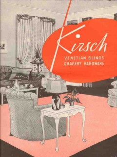 Kirsch Company 1941 Vintage Catalog Venetian Blinds Drapery Hardware Kirsch Company 1941 Vintage Catalog Venetian Blinds Drapery Hardware