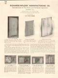 Richards-Wilcox Mfg Company 1941 Vintage Catalog Doors Fire Overhead Richards-Wilcox Mfg Company 1941 Vintage Catalog Doors Fire Overhead
