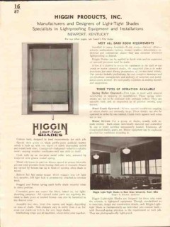Higgin Products Inc 1941 Vintage Catalog Window Shades Lightproof Higgin Products Inc 1941 Vintage Catalog Window Shades Lightproof