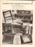 Chamberlin Metal Weather Strip Company 1941 Vintage Catalog Screens Chamberlin Metal Weather Strip Company 1941 Vintage Catalog Screens