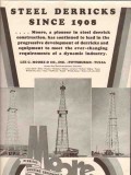 Lee C Moore Company 1936 Vintage Ad Oil Field Steel Derricks Rigs Lee C Moore Company 1936 Vintage Ad Oil Field Steel Derricks Rigs
