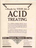 Chemical Process Company 1936 Vintage Ad Oil Gas Wells Acid Treating Chemical Process Company 1936 Vintage Ad Oil Gas Wells Acid Treating