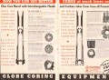 Globe Oil Tools Company 1936 Vintage Ad Better Cores Interchange Heads