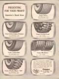 cooper tire rubber company 1956 presenting profit retail vintage ad cooper tire rubber company 1956 presenting profit retail vintage ad