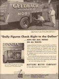 neptune meter company 1956 herbert geldbach petroleum co vintage ad