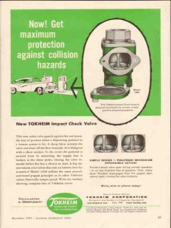 tokheim corp 1956 gas station pedestal impact check valve vintage ad tokheim corp 1956 gas station pedestal impact check valve vintage ad