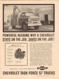 chevrolet 1957 powerful reasons stays saves chevy trucks vintage ad