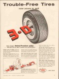 cooper tire rubber company 1957 trouble-free safety premium vintage ad cooper tire rubber company 1957 trouble-free safety premium vintage ad