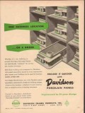 davidson enamel products inc 1957 location porcelain panel vintage ad1